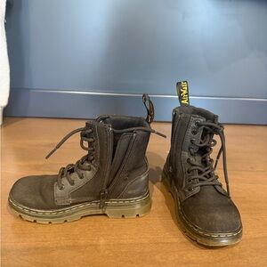 Toddler Girl Dr. Martens Black Boots